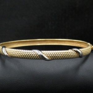 Comming soon Vintage 10k mash bangle bracelet